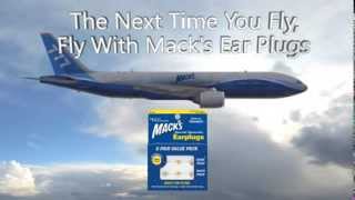 Macks® Ear Plugs  Great For Flying [upl. by Greyson144]