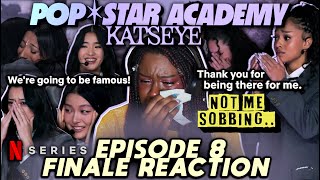 EYEKON REACTION to Pop Star Academy KATSEYE EPISODE 8 FINALE [upl. by Snej]