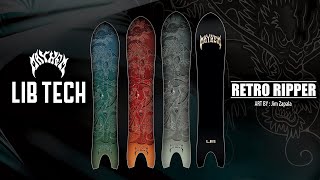 RETRO RIPPER  20242025 LIB TECH SNOWBOARD [upl. by Lobel]