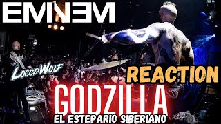 EMINEM  GODZILLA  DRUM COVER REACTION [upl. by Asilram]