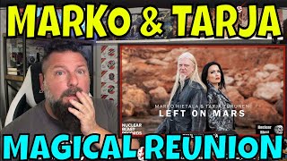 MARKO HIETALA  Left On Mars feat Tarja Turunen OLDSKULENERD REACTION [upl. by Danby765]