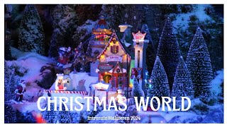 Sfeerimpressie Christmas World Intratuin Halsteren 2024 [upl. by Uohk]