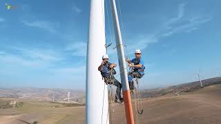 Wind Turbine Blade Repair [upl. by Wershba]