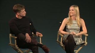 Ed Speleers and Joanne Froggatt Downton Abbey  Meet the Cast by Apple Inc  Oct17th2013 [upl. by Rahm426]