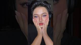 Trying Egirl Makeup🖤 makeup egirl [upl. by Tyoh]