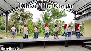 Dance The Conga Line Dance Choreo by Helen Parkyn UK Demo  Perwita LD INA [upl. by Bertram]