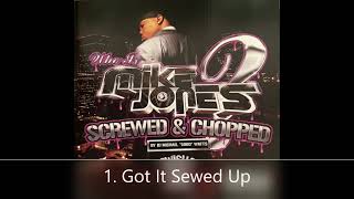 Who Is Mike Jones Screwed amp Chopped By DJ Michael quot5000quot Watts Mike Jones 1 Got It Sewed Up [upl. by Iddet]