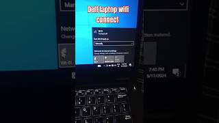 Dell laptop Me WiFi connect kaise karte hai delllaptop wificonnect simple anyonelaptop shorts [upl. by Araeic107]