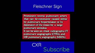 CXR  Fleischner sign  Pulmonary embolism [upl. by Quenna]