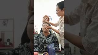 make up untuk brasmaid di pernikahan 💒 ketua PP GKPI SeResort Bagan Batu ☺️😁1 [upl. by Sandstrom]