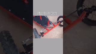 Steering Go Kart shorts homemade build custom diy [upl. by Gareri926]