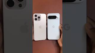 iPhone 16 Pro Max Vs Google Pixel 9 Pro Design  Which one is better [upl. by Niki828]