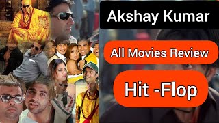 Akshay Kumar all movies list  Akshay Kumar all movies year by year rewive superhit Flop 2024 [upl. by Ahsiugal]