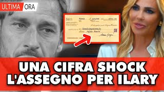 Ilary Blasi la terribile notizia per Totti Ecco a quanto ammonta l’assegno choc per lex moglie [upl. by Ytak522]