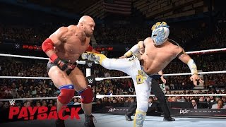 Kalisto vs Ryback – US Titel Match WWE Payback 2016 Kickoff Match auf WWE Network [upl. by Hurd]