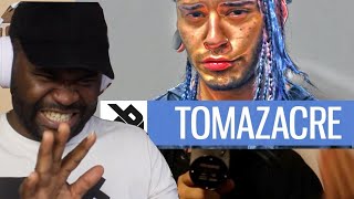 TOMAZACRE  HARD BASS REACTION [upl. by Namijneb829]