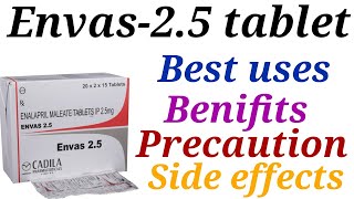 Envas 25 tablet best uses benifits precaution and side effects [upl. by Idarb]