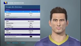 PES 2019 BOSNIAHERZEGOVINA NT players real name face amp hair [upl. by Dnallor]