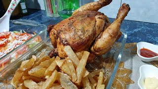 POLLO A LA BRASA CASERO  RECETA PERUANA [upl. by Aibara]