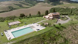 Villa Tosca  Volterra Tuscany Italy [upl. by Aimej]