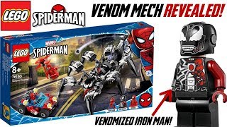 LEGO VENOM CRAWLER 2020 Set REVEALED  VENOMIZED Iron Man [upl. by Jagir429]