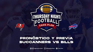 Pronostico y Previa Thursday Night Football Tampa Bay Buccaneers vs Buffalo Bills Semana 8 NFL [upl. by Virgilia]