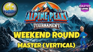 Weekend round MASTER DIV  Alpine Peaks Tournament Golf Clash LIVE [upl. by Nehgaem758]