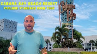 Poolside Standard Room Tour  Cabana Bay Beach Resort  Universal Orlando [upl. by Ronica]