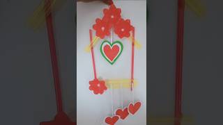 Paper flower design craft idea wall hanging d i y craft diy wall hanging d i y trend craftvaira [upl. by Neeka]