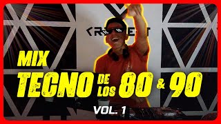 ✅ MIX TECHNO DE LOS 80 Y 90 CLÁSICOS DE ORO  DJ RITMO [upl. by Antonius61]