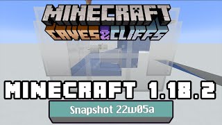 Minecraft 1182 – Snapshot 22w05a – Biomas ordenados cambio visual al agua y otros bugs resueltos [upl. by Nura]