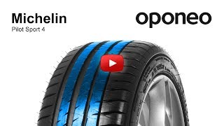 Pneu Michelin Pilot Sport 4 ● Pneus Été ● Oponeo™ [upl. by Kanal]