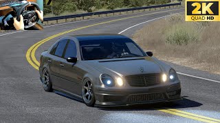 MercedesBenz E55 AMG W211  Assetto Corsa  Steering Wheel Gameplay [upl. by Keverne]