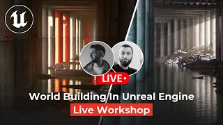 Unreal Engine 54 3D Modeling amp Environment Creation 🔴LIVE  XavierAlbertStudio [upl. by Suzie]