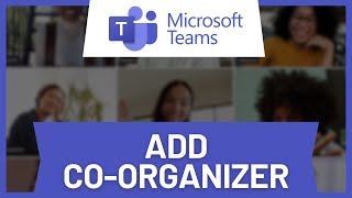 How to Add Co Organizer in Microsoft Teams [upl. by Nilahs]