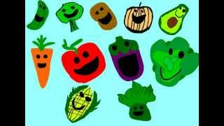 Vegetable Song For Kids [upl. by Eimam]