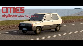 Fiat Panda  DenebolaA ☘ Cities Skylines City Drive ♪ [upl. by Mylan]