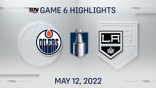 NHL Game 6 Highlights  Oilers vs Kings  May 12 2022 [upl. by Aelyak393]