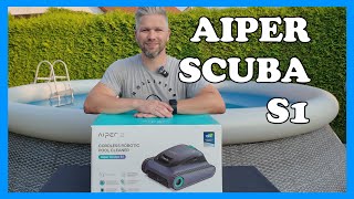 Der NEUE Aiper Scuba S1 der ALLESKÖNNER Poolroboter  PapasVlog [upl. by Zzabahs493]