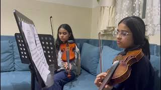 kuchler concertino op11 cover by Yasmin and Rodina [upl. by Atinauj]