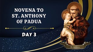 The Saint Anthony Novena Prayer  Day 3  Catholic  amayzzies [upl. by Jotham915]