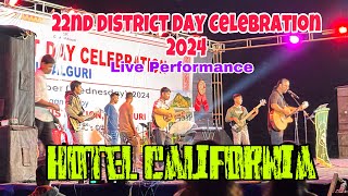 Hotel California  Live Performance  22nd District Day Celebration 2024  udalguri [upl. by Normandy]