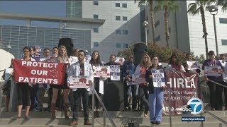 LA resident physicians advocate for clean DREAM Act  ABC7 [upl. by Oecam]