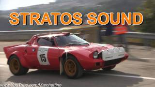 Lancia Stratos HF LOUD Sounds  Rally Legend [upl. by Ociral]