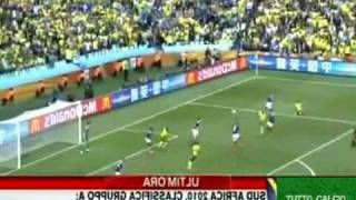 Highlights FranciaSud Africa 12 mondiali south africa 2010 hd [upl. by Llebiram579]