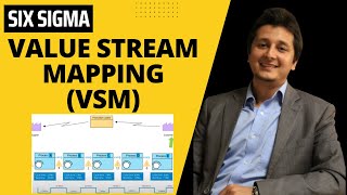 Value Stream Mapping  VSM  Example  DMAIC  Six Sigma  Measure Phase  Urdu  Hindi [upl. by Uela661]