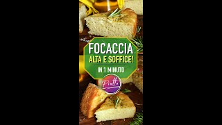 Focaccia Alta e Soffice  Shorts [upl. by Amaryl]