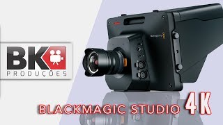 Blackmagic Studio Camera 4kportuguês [upl. by Bernice927]