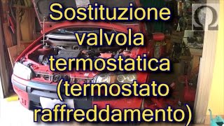 Tutorial sostituzione valvola termostatica Fiat Punto mk2 188 fire  tutti i fire 11 e 12 [upl. by Rebmat]