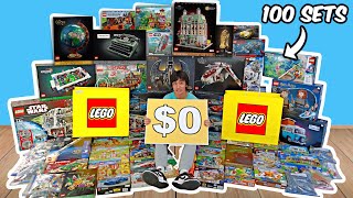 I opened a FREE LEGO STORE [upl. by Tut434]